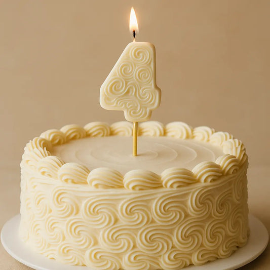 BOUGIES ANNIVERSAIRE FLEURIS Ju Créations Évents