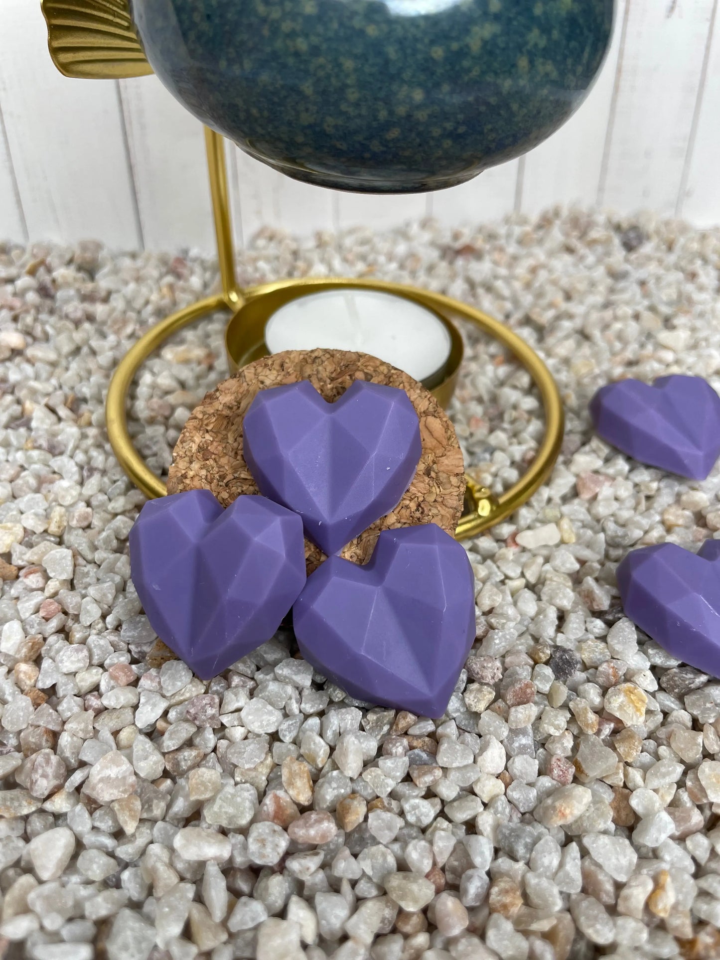 LOT FONDANTS PARFUMÉS MINI COEUR Ju Créations Évents