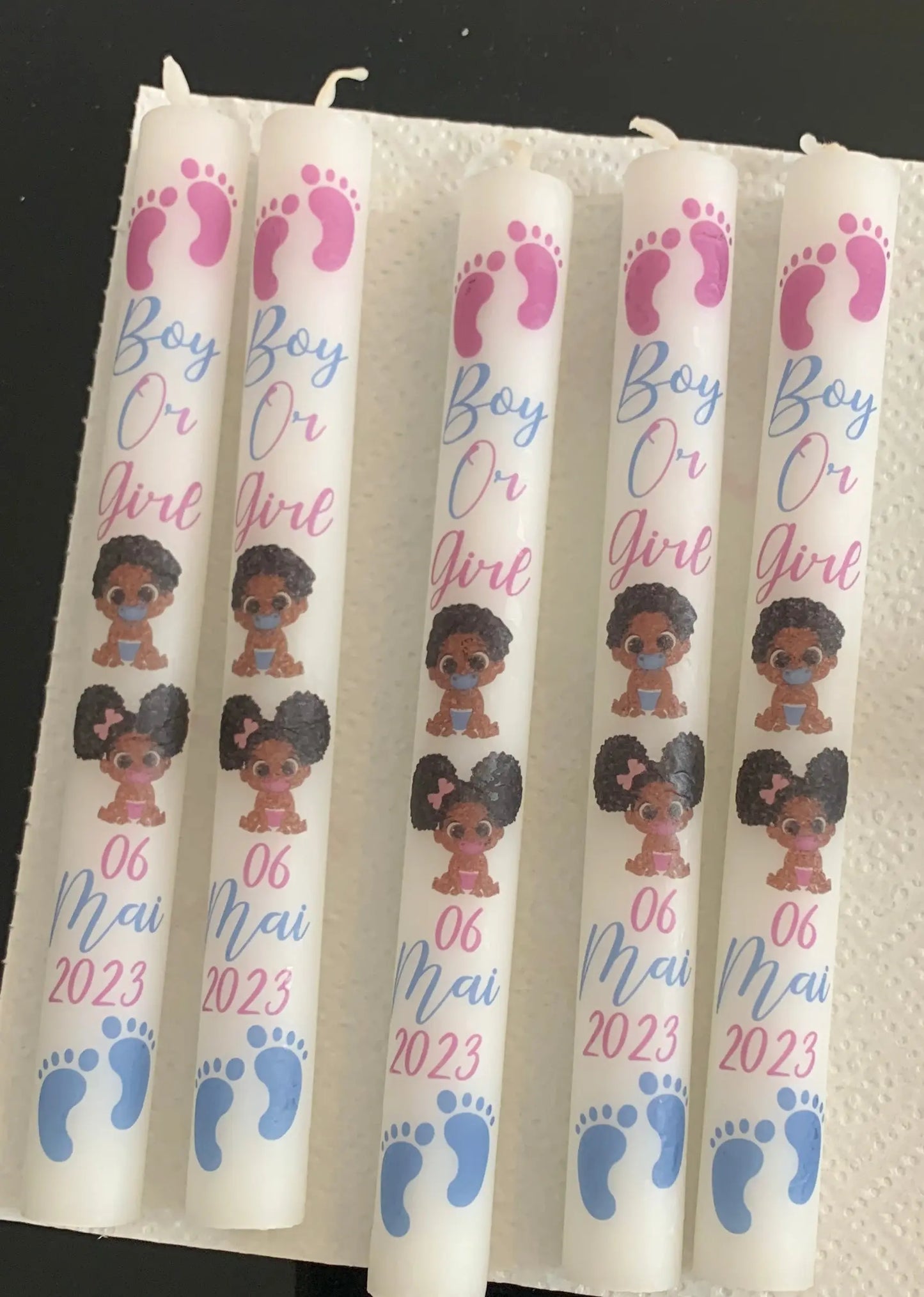 BOUGIE CHANDELLE Ju Créations Évents