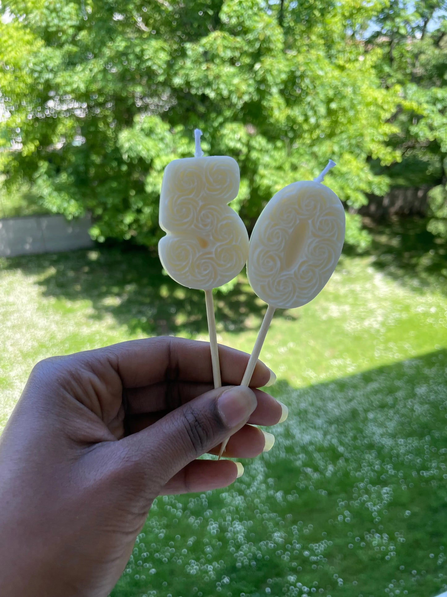 BOUGIES ANNIVERSAIRE FLEURIS Ju Créations Évents