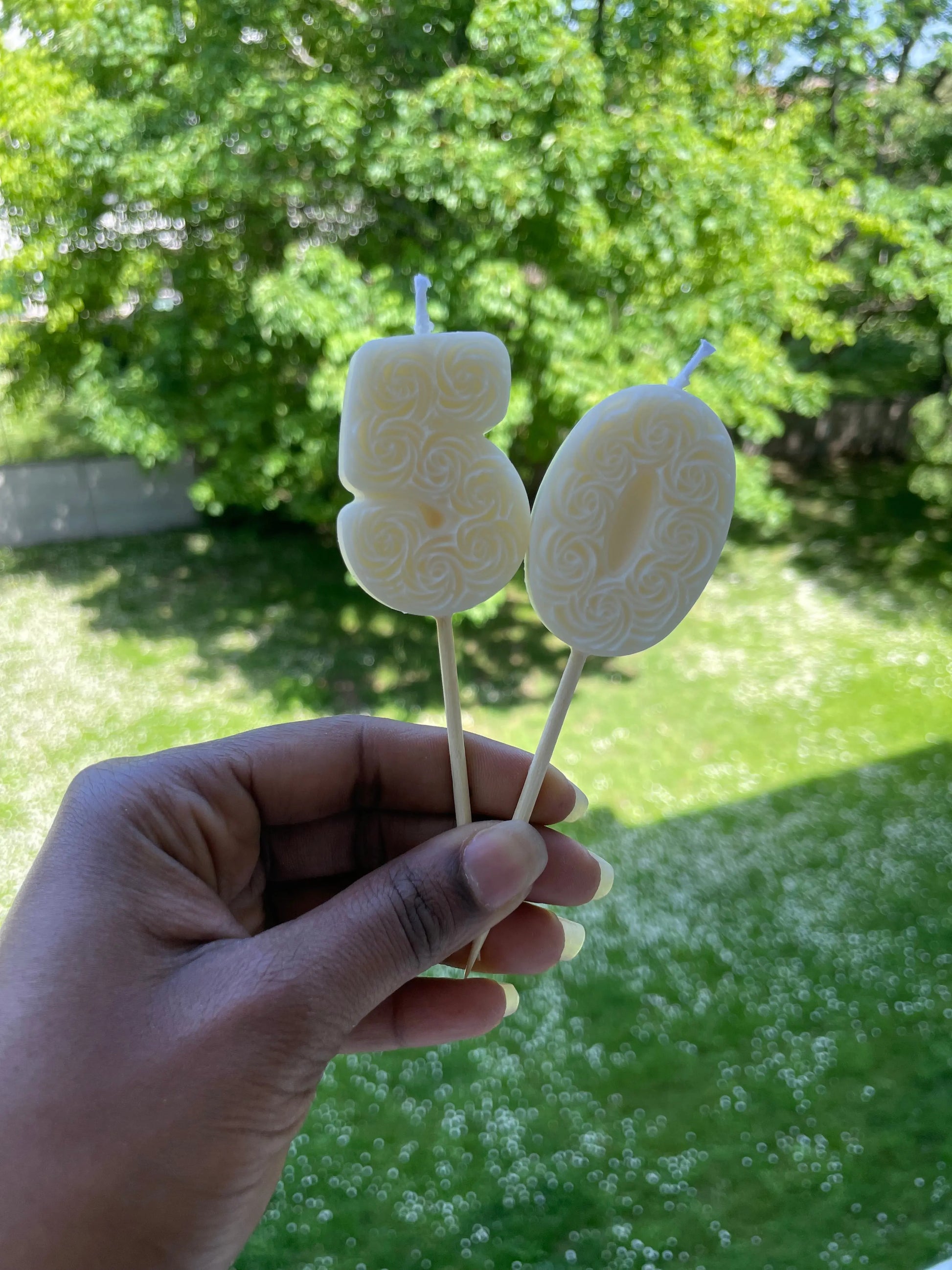 BOUGIES ANNIVERSAIRE FLEURIS Ju Créations Évents