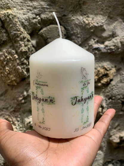 PETITE BOUGIE PILIER Ju Créations Évents